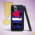 Leather Pride Flag Ripped Reveal Clear Case for iPhone®